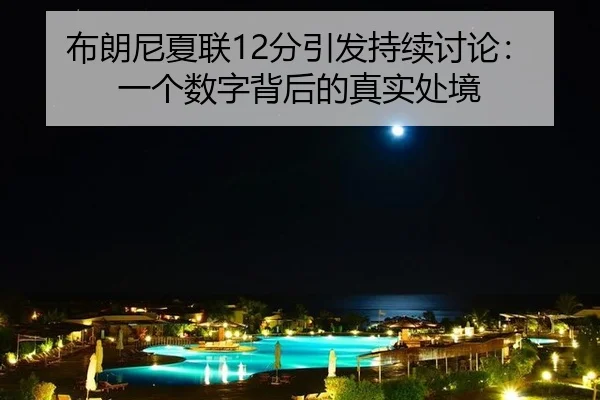 布朗尼夏联12分引发持续讨论：一个数字背后的真实处境
